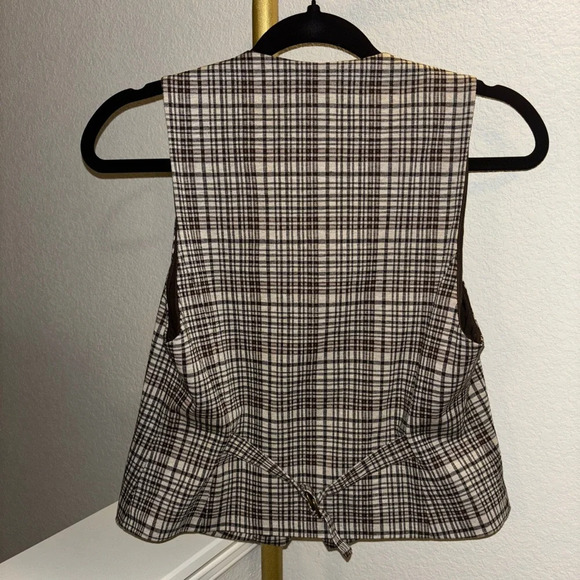 NWOT Unique Vintage Vest - Picture 3 of 4